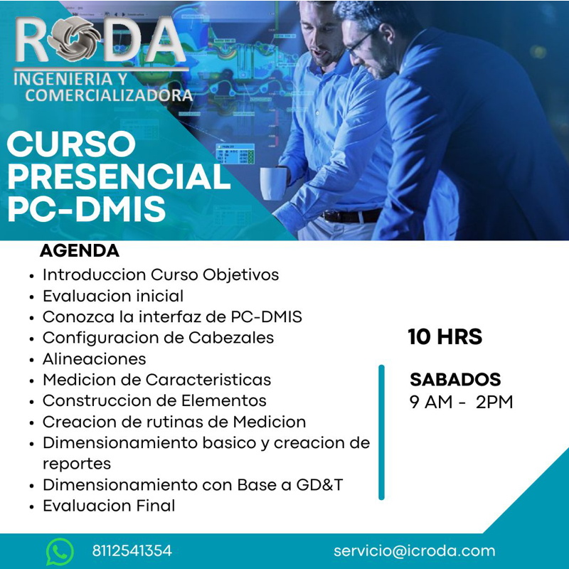 CURSO PRESENCIAL PC DMIS